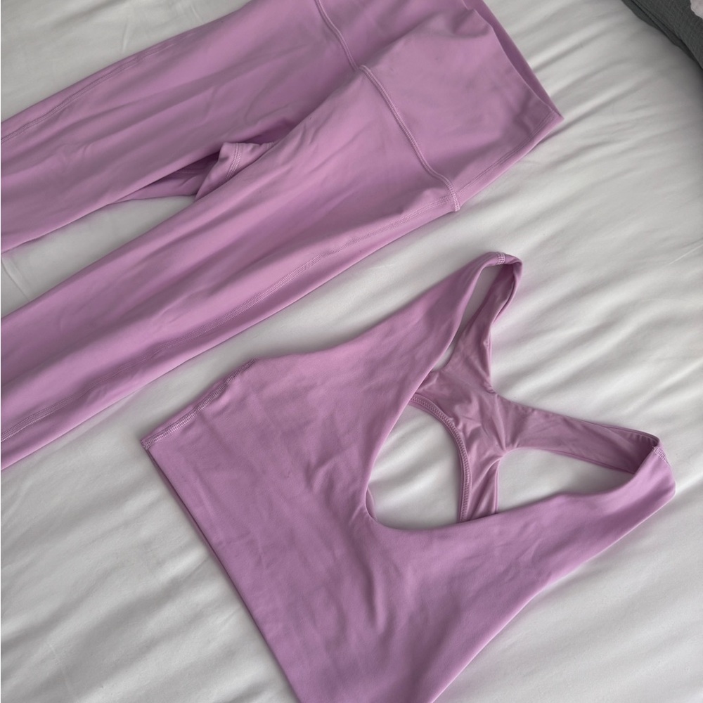 Lululemon Pink Activewear Set